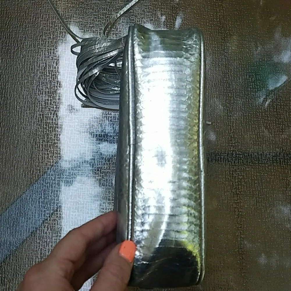 Metallic Fab, VICTORIA'S SECRET, tassel clutch!!